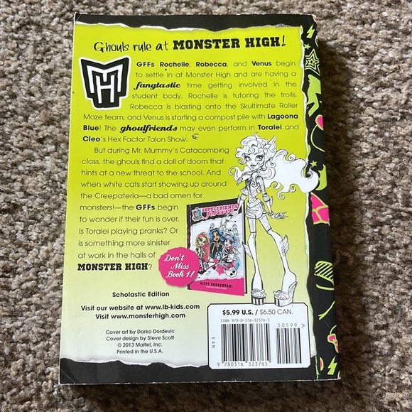 Ghoulfriends Just Want to Have Fun paperback of Monster High Characters - Picture 2 of 11